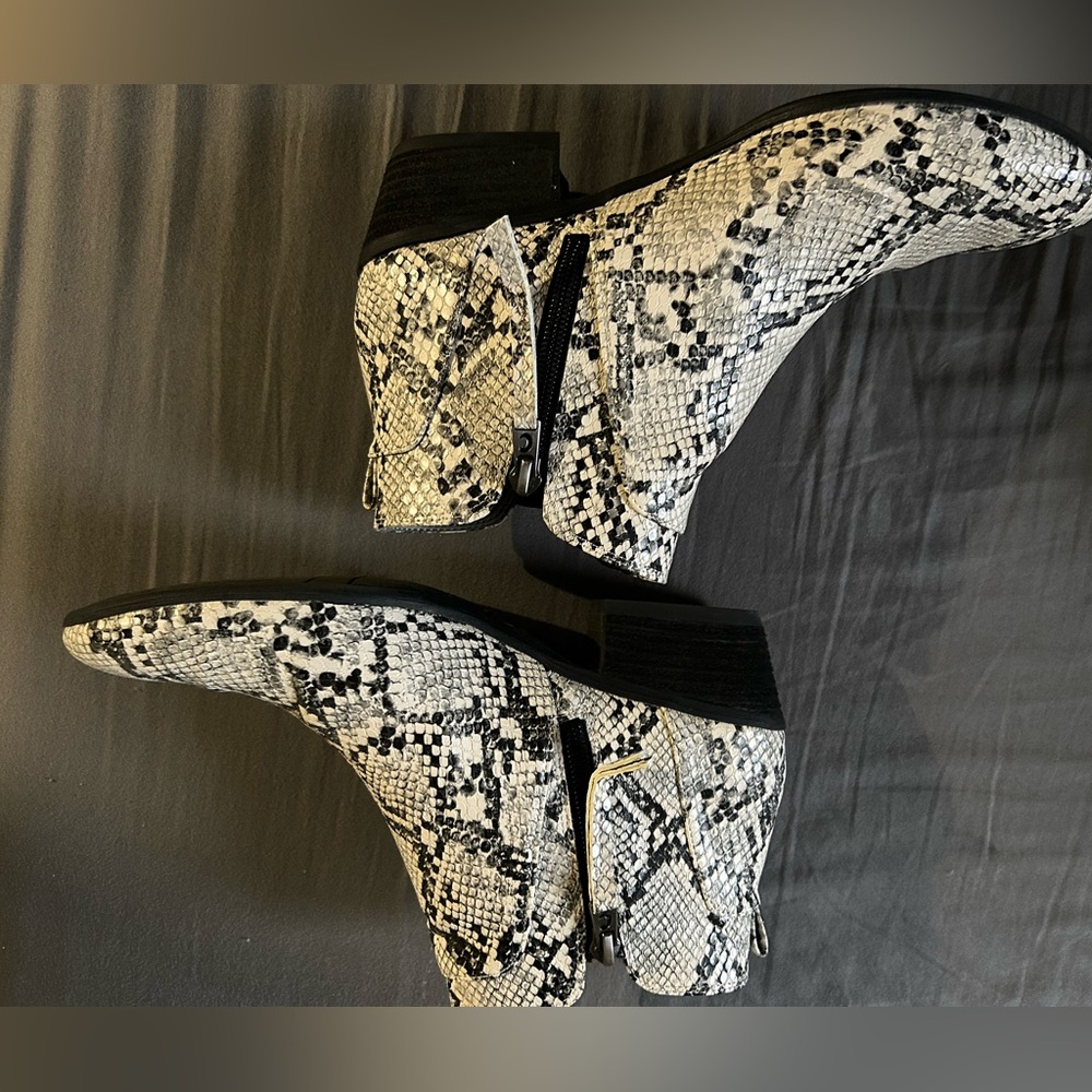 Circus by Sam Edelman snakeskin booties